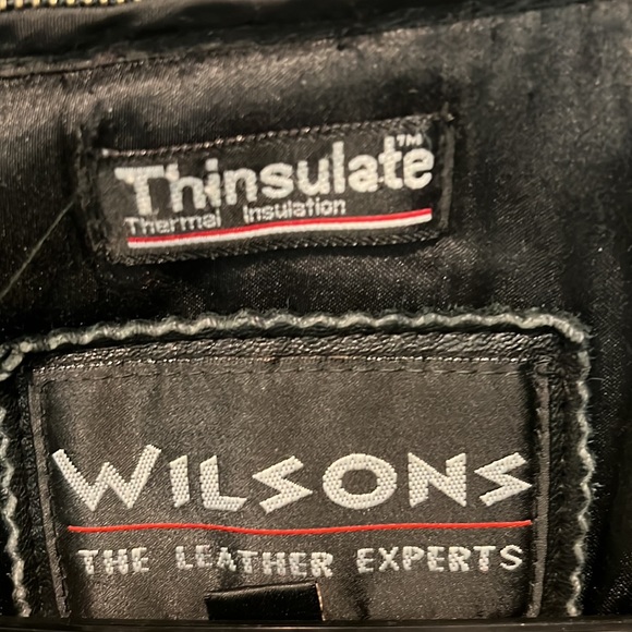 Wilson’s Leather black men’s jacket coat - Picture 3 of 8